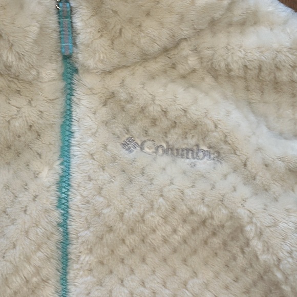 Columbia Girls Zippered Fleece Jacket size small - Picture 2 of 2
